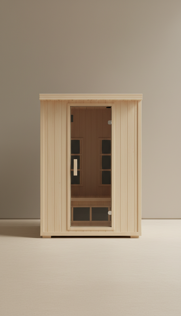 Infrared Sauna Cabin with Full-Spectrum Panels